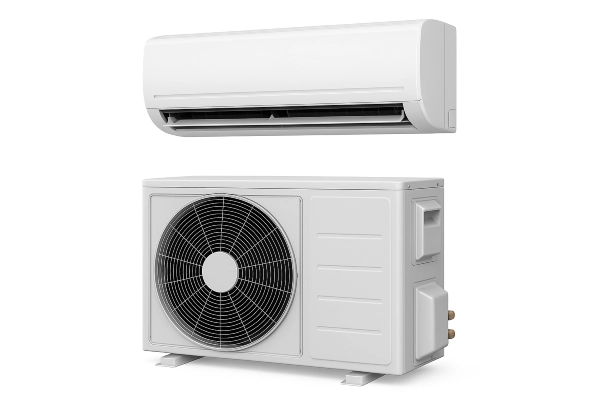 a mini split AC unit and an traditional AC unit showing from Air Conditioning Repair Houston in Houston, TX - air conditioning installation
