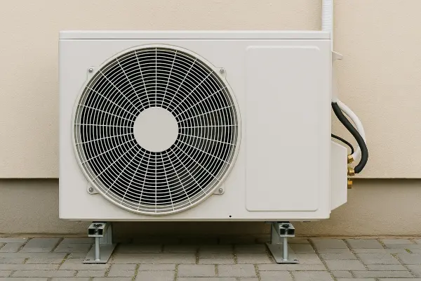 a white AC unit outside a building from Air Conditioning Repair Houston in Houston, TX - commercial ac repair houston